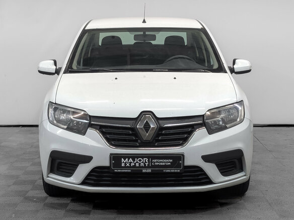 2022 Renault Logan II Рестайлинг, белый, 960000 рублей - вид 1