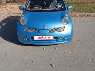 2002 Nissan March III (K12), голубой, 330000 рублей, вид 1