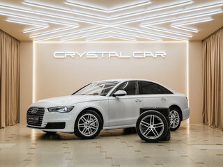 2015 Audi A6 IV (C7) Рестайлинг, белый, 2250000 рублей, вид 1