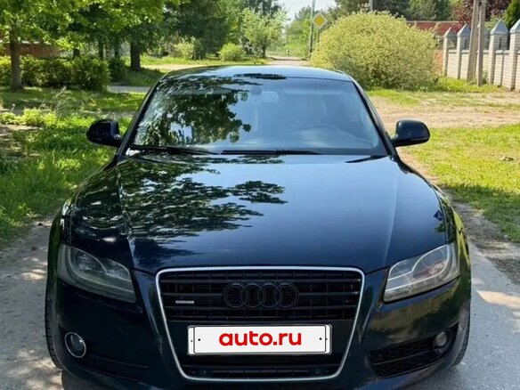 2008 Audi A5 I (8T), синий, 930000 рублей - вид 1