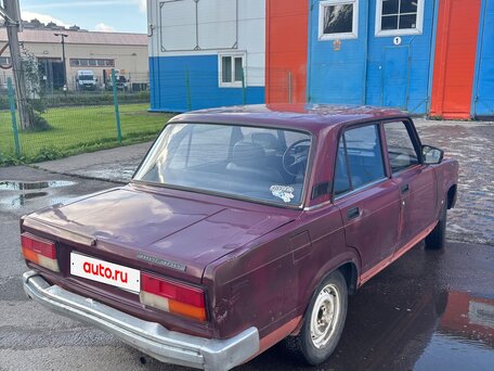1999 Lada (ВАЗ) 2105, пурпурный, 100000 рублей, вид 4