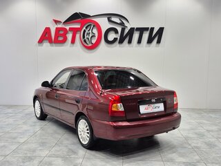 2008 Hyundai Accent ТагАЗ II, красный, 438000 рублей, вид 5