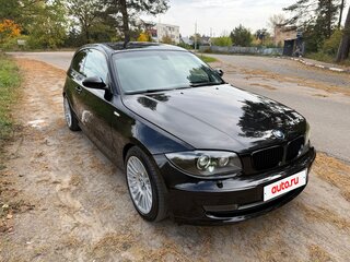 2007 BMW 1 серии 118i I (E81/E82/E87/E88) Рестайлинг, чёрный, 850000 рублей, вид 2
