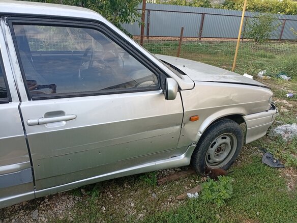 2001 Lada (ВАЗ) 2115, серебристый, 90000 рублей - вид 5