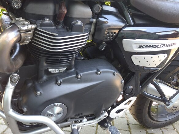 2019 Triumph Scrambler, чёрный, 891501 рублей - вид 12