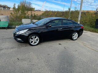 2012 Hyundai Sonata VI (YF), чёрный, 1000000 рублей, вид 2