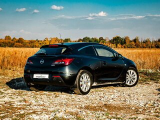 2012 Opel Astra GTC J Рестайлинг, чёрный, 659000 рублей, вид 2