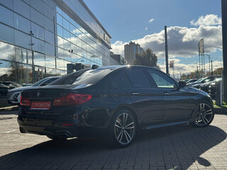 2017 BMW 5 серии 530d xDrive VII (G30/G31/G38), чёрный, 2849000 рублей, вид 5