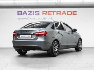 2017 Lada (ВАЗ) Vesta I, серый, 810000 рублей, вид 5