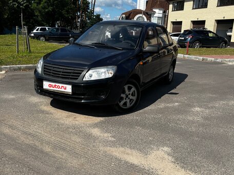 2012 Lada (ВАЗ) Granta I, серый, вид 1