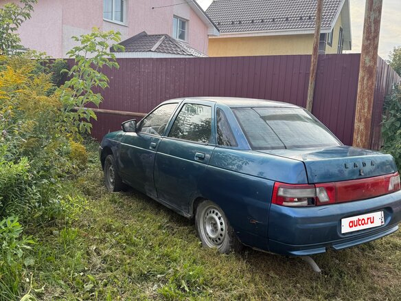 2003 Lada (ВАЗ) 2110, синий, 43000 рублей - вид 8