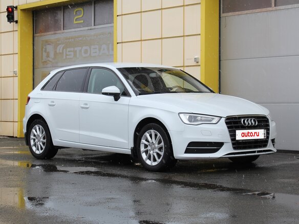 2014 Audi A3 III (8V), белый, 1095000 рублей - вид 7