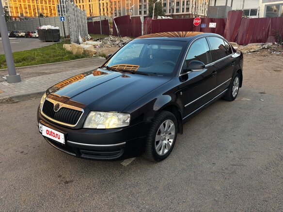 2007 Skoda Superb I Рестайлинг, чёрный