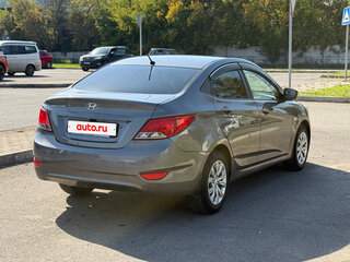 2016 Hyundai Solaris I Рестайлинг, серый, 1050000 рублей, вид 5