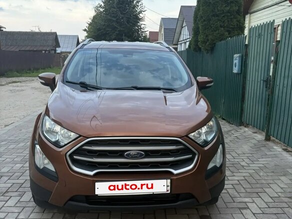 2018 Ford EcoSport II Рестайлинг, коричневый, 1320000 рублей - вид 1
