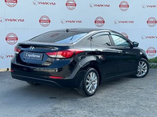 2014 Hyundai Elantra V (MD) Рестайлинг, чёрный, 1249000 рублей, вид 5