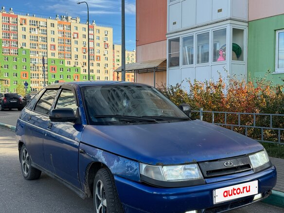 2007 Lada (ВАЗ) 2112, синий, 125000 рублей - вид 3