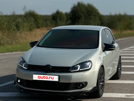 2012 Volkswagen Golf VI, серебристый, 950000 рублей, вид 2