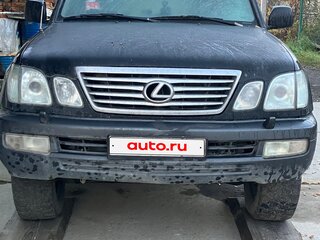 2006 Lexus LX 470 II Рестайлинг, чёрный, 1300000 рублей, вид 3