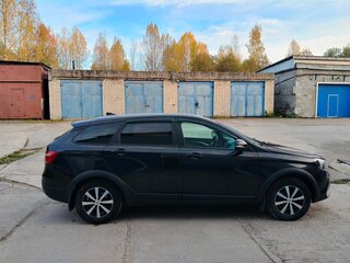 2019 Lada (ВАЗ) Vesta SW Cross I, чёрный, 1350000 рублей, вид 3