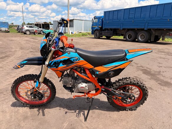 2025 Kayo Evolution YX140EM, оранжевый, 90000 рублей - вид 2