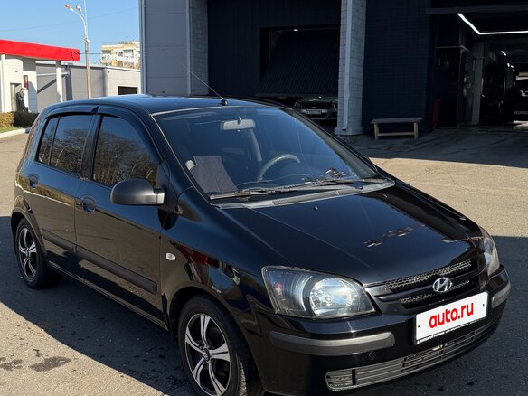 2004 Hyundai Getz I, чёрный, 310000 рублей - вид 2
