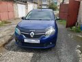 2018 Renault Logan II, синий, 470000 рублей - вид 1