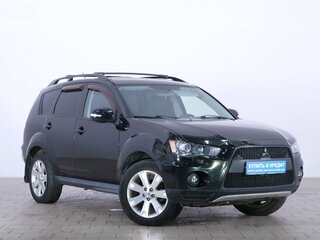 2011 Mitsubishi Outlander II Рестайлинг, чёрный, 1349000 рублей, вид 1
