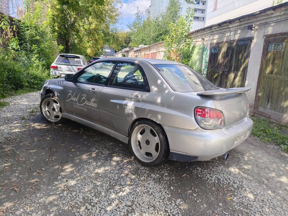 2004 Subaru Impreza II Рестайлинг 1, серебристый - вид 5