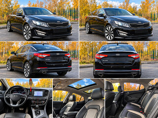 2012 Kia Optima III, чёрный, 1450000 рублей, вид 2