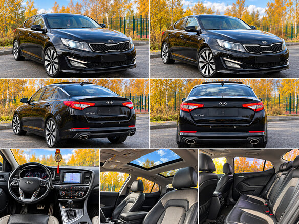 2012 Kia Optima III, чёрный, 1450000 рублей - вид 1
