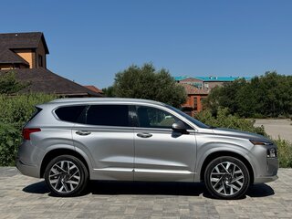 2022 Hyundai Santa Fe IV Рестайлинг, серебристый, 3500000 рублей, вид 5