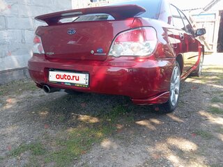2006 Subaru Impreza II Рестайлинг 2, красный, 900000 рублей, вид 4