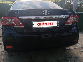 2012 Toyota Corolla X (E140, E150) Рестайлинг, чёрный, 980000 рублей, вид 5