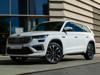 2024 Skoda Kodiaq I Рестайлинг, белый, 4477000 рублей, вид 1