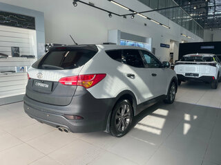 2014 Hyundai Santa Fe III, серебристый, 1300000 рублей, вид 4