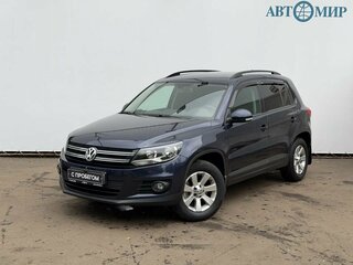 2012 Volkswagen Tiguan I Рестайлинг, синий, 1309000 рублей, вид 1
