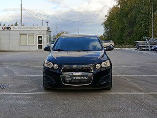 2012 Chevrolet Aveo II, чёрный, 392000 рублей, вид 2