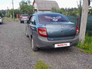 2014 Lada (ВАЗ) Granta I, серый, 220000 рублей, вид 5