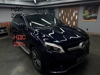 2018 Mercedes-Benz GLE Coupe 400 I (C292), синий, 5700000 рублей, вид 3