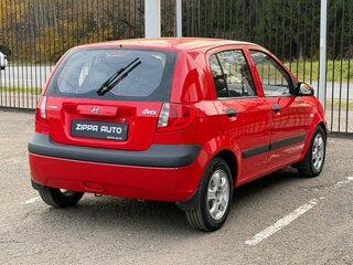 2007 Hyundai Getz I Рестайлинг, красный, 389000 рублей, вид 4