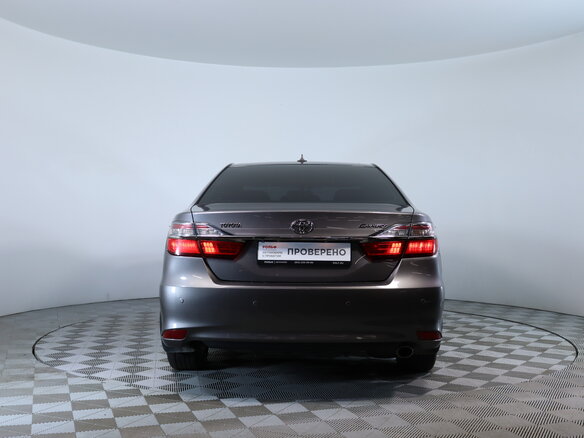 2015 Toyota Camry VII (XV50) Рестайлинг, серый, 1890000 рублей - вид 6