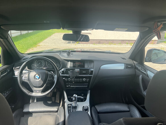 2016 BMW X3 20i xDrive II (F25) Рестайлинг, чёрный - вид 6