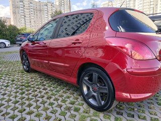 2009 Peugeot 308 I, красный, 410000 рублей, вид 5