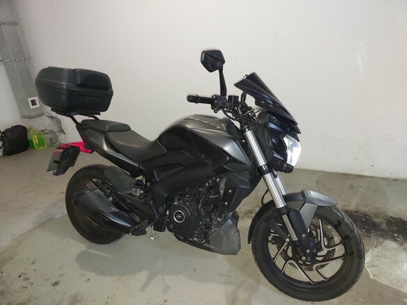2021 Bajaj Dominar 400, чёрный, 350000 рублей