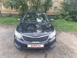 2017 Kia Rio III Рестайлинг, чёрный, 1150000 рублей, вид 2