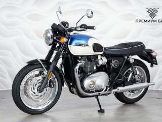 2026 Triumph Bonneville T120, синий, 1677000 рублей, вид 3
