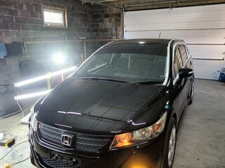 2011 Honda Stream II Рестайлинг, чёрный, 1200000 рублей, вид 1