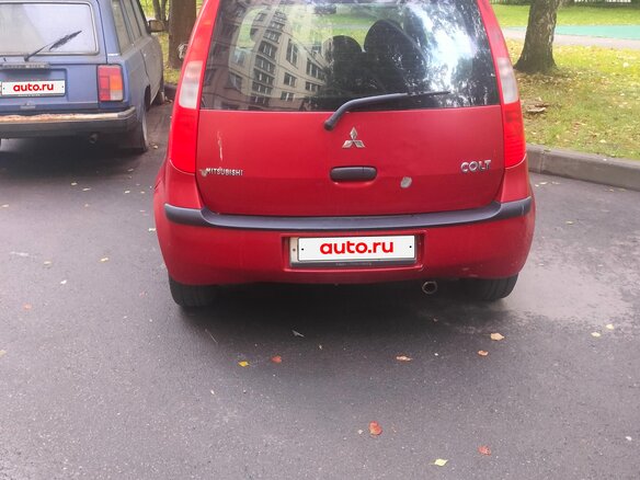 2007 Mitsubishi Colt VI (Z20/Z30), красный, 270000 рублей - вид 2