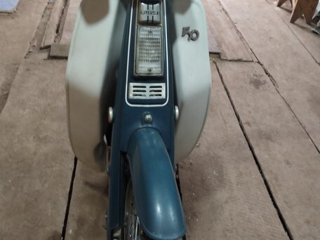 1990 Suzuki TS 50, синий, 75000 рублей, вид 4
